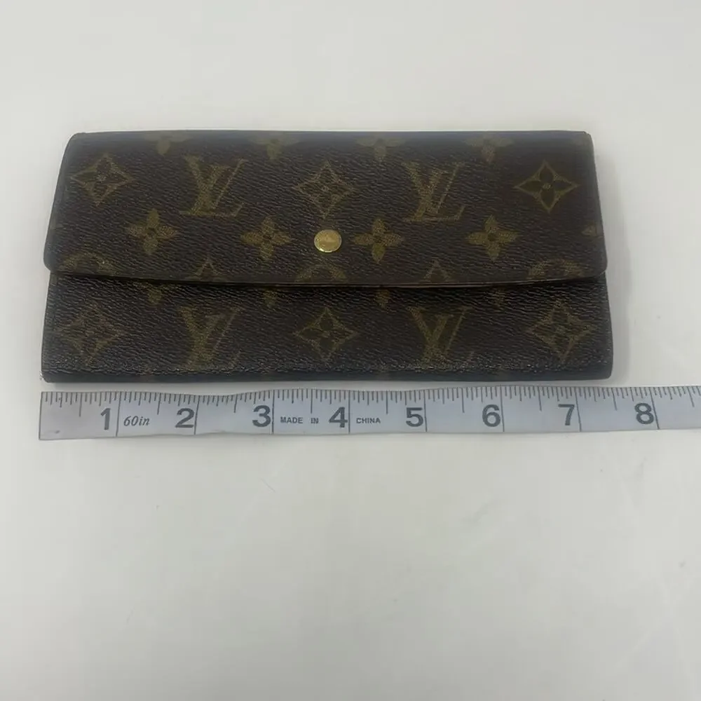 Authentic LOUIS VUITTON Pochette Portemonne Cartes Wallet